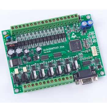 Plc programuojamas loginis valdiklis plc 20MT FX2N 12 įvesties 8 išėjimo 0~10V 2 ad tranzistorius automatinis valdiklis
