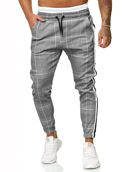 Pledas Poilsiu Kelnės Vyrams Juostelės Kelnės 2020 Streetwear Haremo Kelnės Priežastinis Krovinių Kelnės Sweatpants Hip-Hop Vyrų Drabužiai.