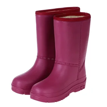 Plius aksomo, apsauga nuo lietaus batai žieminiai neperšlampami sutirštės medvilnės batai ponios šviesos darbo apsaugos lietaus batai