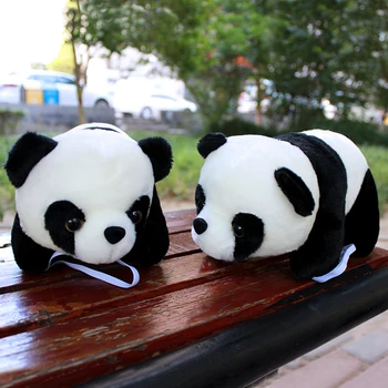 Pliušinis Panda Užuolaidų bakų tvirtinimo Kabinti Dirželiai Užuolaidų Laikiklis Virvę, Sklendė, Namų Dekoro Vaikai Miegamojo Užuolaidų Priedai Žaislas JD163#4