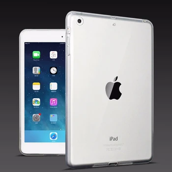Plonas Soft Case for iPad Mini Aišku, TPU Silikono Gelis Cover iPad 2 Mini, 3 iPad Oro 1 Air2 Mini 1 2 3 4 Coque Fundas