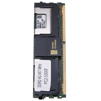 Pohiks 1pc 4GB DDR2 5300F 667Mhz Ram Atminties 1.8 V ECC 240 Pin CL5 Ram Atminties Kompiuterio Darbalaukio Atsitiktine Spalva