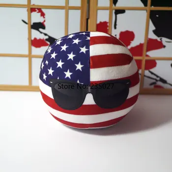 Polandball Pliušinis Lėlės Anime Countryball Trumpas Pliušiniai Žaislai Mini Pagalvę 9-20cm Maišelį, Raktų Žiedas Pakabukas Cosplay Dovanų