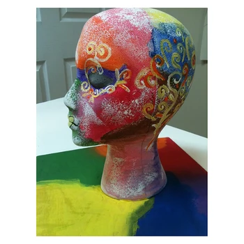 Polistirolas, Putų Manekenas Perukas Galvos Ekranas Skrybėlę Bžūp Perukas Turėtojas Baltos Putos Galvos