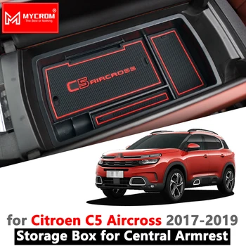 Porankiai Dėžutės Saugojimo Citroen C5 Aircross 2017 2018 2019 2020 Sukrovimas Valymas Automobilių Organizatorius Vidaus Priedai C5-Aircross