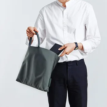 Portable document krepšiai A4 darbo maišas vandeniui portfelis vyrų, moterų verslo biuro posėdis maišelį informacija tašę kompiuterio krepšys