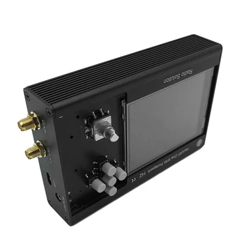 PORTAPACK H2 HACKRF VIENAS SDR Radijas su Sumaištį Firmware 0,5 Ppm TCXO GPS 3.2 Colių Paspauskite LCD 1500MAh Baterija + Metalinis Atveju