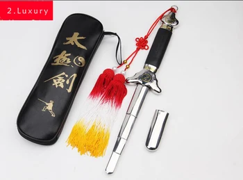 Prabanga ištraukiama Teleskopinė Kardas chi kardas nerūdijančio plieno teleskopinis kardas kovos menų Kung Fu Ginklų gimtadienio dovanos