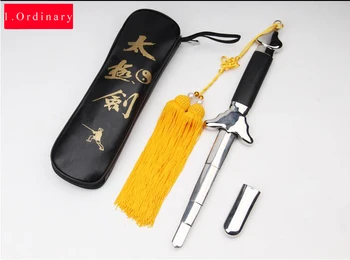 Prabanga ištraukiama Teleskopinė Kardas chi kardas nerūdijančio plieno teleskopinis kardas kovos menų Kung Fu Ginklų gimtadienio dovanos