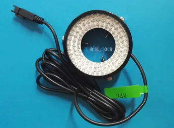 Pramonės LED Žiedo Šviesos Šaltinis Pramonės Kamera CCD Šviesos Šaltinis, Vaizdo Šviesos Šaltinis 50mm Vidinis Skersmuo 3P Sąsaja