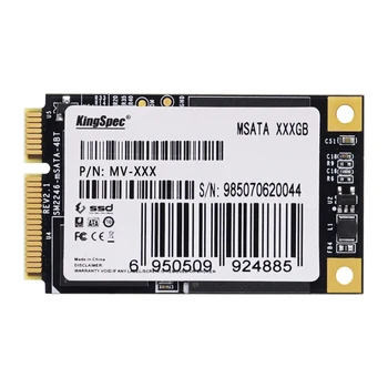 Prekės Kingspec MSATA SATA III SATA II SSD Kietąjį Diską 32GB Dėl 