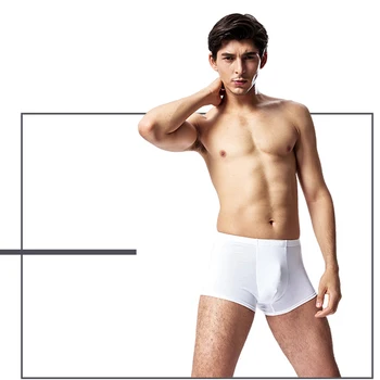 Prekės Shorts Mens Apatiniai Minkštas Boksininkų Medvilnės Kelnės Vyrų trumpikes Vyrams Underwears Daug 3D U cuecas Plius Dydis 5XL 6XL 7XL