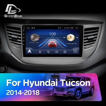 Prelingcar Android10.0 NE DVD 2-Din Automobilio Radijo Multimedia Vaizdo Grotuvas, Navigacija, GPS Hyundai TUCSON 2016 2017 2018
