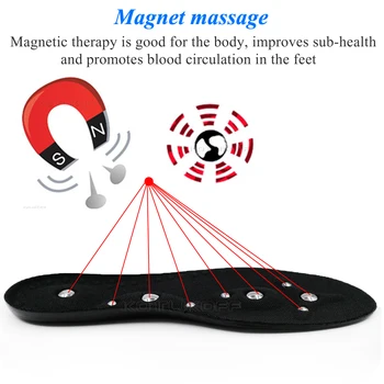 Premium 18 Magnetinė Terapija, Masažas Vidpadžiai Terapija, Akupunktūra Vidpadžiai Magnetiniai Lieknėjimo Batų Komforto Minkšta Sveikatos Pagalvėlės Įterpti