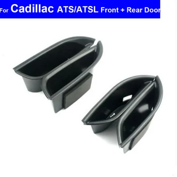 Priekinių/Galinių Šoninių Durelių Automobilio Sėdynėje Laikymo Dėžutė Turėtojas Konteinerių Antrinių Saugojimo Cadillac ATS ATSL SRX XT5 Nemokamas Pristatymas