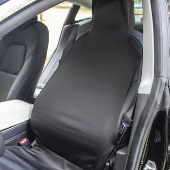 Priekinės Automobilių Sėdynės Apima Vandeniui Automobilio Priekinės Sėdynės Padengti Anti-dulkių Trinkelėmis apsaugos Tesla Model 3 Auto Priedai