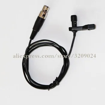 Pro Mini XLR 4 Pin TA4F Plug Laidinio Mic Kondensatoriaus prisegamas Ant Atvartas Lavalier Mikrofonas Shure Karaoke Belaidis Siųstuvas