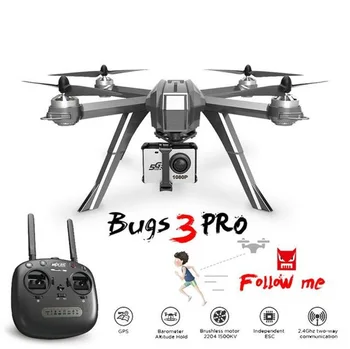 Profesionalus GPS Drone Klaidas 3 Pro Drones, 1080P vaizdo kamera Quadcopters Brushless sekite mane Režimas Nuotolinio Valdymo Sraigtasparnis Žaislai, Dovanos