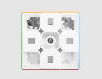 Promo Sengso Ponas M 3x3x3 Magnetinio Magic Cube Stickerless Įspūdį Profesinės Shengshou Magnetai 3x3 Greitis Cubo Mgaico Žaislai Vaikas