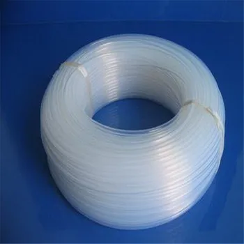 PTFE kapiliarų -aukštai temperatūrai ir korozijai atsparaus plastiko PTFE baltas plonas vamzdelis