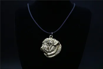 Pug Keychain papuošalai Populiarus šuo Key Chain Raktų Žiedas Reljefinis aukso spalvos