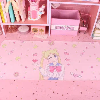 Puikus Anime Kortelės Gūstītājs Sakura Sailor Moon Nešiojamas Kompiuteris Kilimėlis Veiksmų Skaičius, Klaviatūra, Žaidimų Kilimėlis Vienaragis Animacinių Filmų Pelės Mygtukai