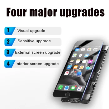Puikus Kokybės AAA+++ iPhone 7 8 8p LCD Ekranas Diaplay Nėra Negyvų Pikselių Pakeitimo Pantalla iPhone 6S 7 8 Plus X LCD