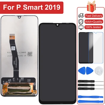 Puikus Remontas AAA+++ Už Huawei P Smart 2019 LCD Ekranas PUODĄ-LX1 Mėgautis 9s Pakeitimo Asamblėjos skaitmeninis keitiklis Touch Pantalla