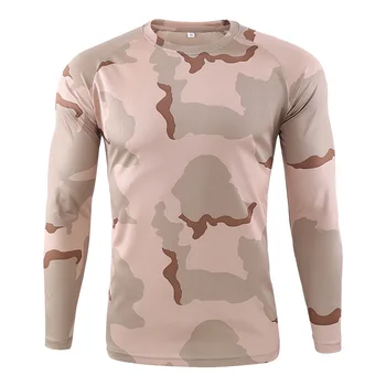 Puimentiua vyriški ilgomis Rankovėmis marškinėliai Lauko Kamufliažas T-shirt Greitai-džiovinimo Kamufliažas Medžioklės Pėsčiųjų, Kempingas vyriški Marškiniai 2020 m.
