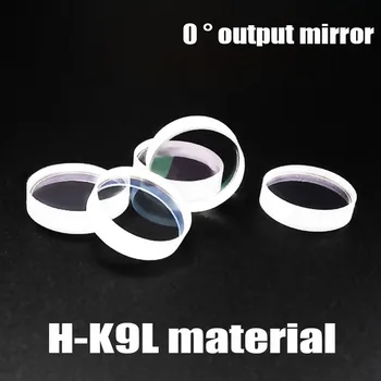 Pusė Veidrodis Lazerių Išėjimo Lęšis 0/90/180 Laipsnį 19*5mm T = 50% Lazerio Aparatas Optinis Eksperimento K9 Medžiaga