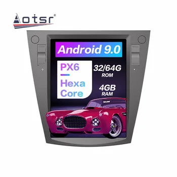 PX6 4+64 Tesla stilius Android 9.0 ekranas Automobilio multimedijos Grotuvo Subaru Forester 2013-2018 m. automobilių GPS garso radijas stereo galvos vienetas