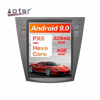 PX6 4+64 Tesla stilius Android 9.0 ekranas Automobilio multimedijos Grotuvo Subaru Forester 2013-2018 m. automobilių GPS garso radijas stereo galvos vienetas