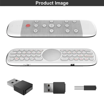 Q40 Balso Nuotolinio Valdymo 2.4 G Bevielio Mini Klaviatūra IR Mokymosi Oro Pelės Giroskopai, Android TV Box 