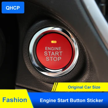 QHCP Start Stop Variklio Mygtuką Dangtelio Lipdukas Pakeisti Raudonos Subaru Forester Impreza XV BRZ Impreza 2016 2017 2018 2019 2020