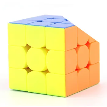 QiYi Naują Grom 3x3x3 Magic Cube MoFangGe 3x3 Greitis Twisty Dėlionė galvosūkis Sudėtingas Žvalgybos Švietimo Žaislas