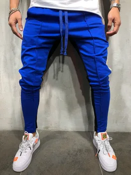 QNPQYX Streetwear Sweatpants Priežastinis Sportinės Kelnės Vyrams Tracksuit Juoda Balta vyriški Hip-Hop Sweatpants Kelnės Vyrams Poilsiu