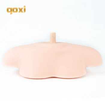 Qoxi Aukštos Kokybės PVC Kosmetologijos Manekenas Mokymo Vadovai Stovo Laikiklį Peties Manekeno Galva, Krūtinė Stovėti Bazės