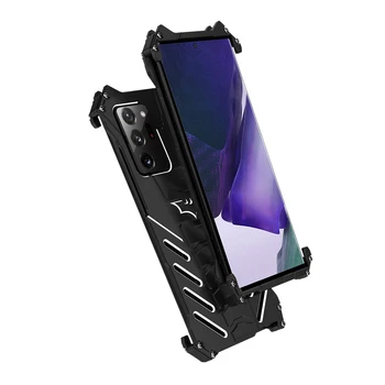 R-TIESIOG Prabanga Aliuminio Gpgb Metalo Telefono dėklas, Skirtas Samsung Galaxy Note, 20 Ultra Galinį Dangtelį Gpgb Sunku Padengti, Už 20 Pastaba