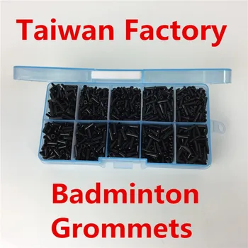 Raketės įvorės Aukštos kokybės Badmintono grommets pagamintas Taivanyje gamyklos atlaikyti aukštą tempimo badmintono raketės sandariklio dangtis