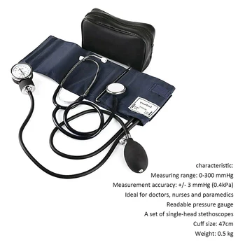 Rankinis Kraujo Spaudimo Monitorius, Diastolinis Sphygmomanometer Kraujo Spaudimas Rankos Riešo Sphygmomanomete Manžetai Namų Sveikatos Stebėti
