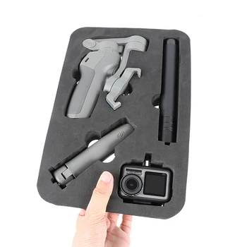 Rankinukas DJI Osmo mobiliojo ryšio 3 / osmo VEIKSMŲ fotoaparato laikymo maišelis Nešiojamų atveju, Trikojis/selfie lazda laikymas lauke
