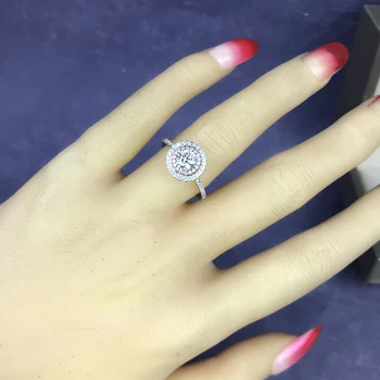 Rankų darbo Rožinė Lab Deimanto Žiedas Originalus 925 sterlingas sidabro Dalyvavimas Vestuvių juostoje Žiedai, Moterų Nuotakos Fine Jewelry