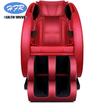 Raudona Maitinimo Kainų 3d Shiatsu Pėdų Pigūs Prekybos Elektros viso Kūno Masažas Kėdė 4d Nulinės Gravitacijos Masažo Kėdė