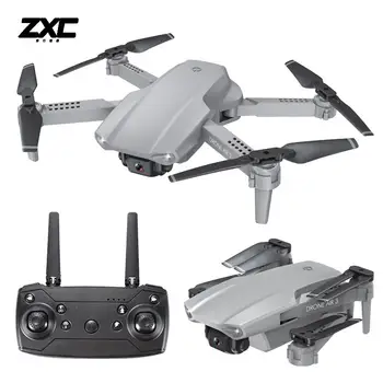 Rc Drone Su 4K/1080P/720P Plataus Kampo Optinis Srauto Dual Fotoaparatai, Sulankstomas Quadcopter Aukščio Laikyti Fpv Tranai Žaislas E99 Pro