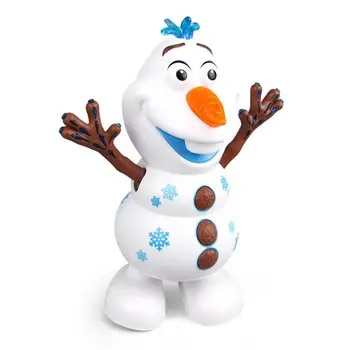 RCtown Šokių Sniego Olaf Muzikinis Žaislas su Šviesos Muzika Gali Garbanojimo Rankas ction Pav Žaislai Vaikams Gimtadienio, Kalėdų Dovana