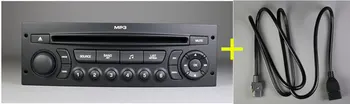 RD43 CD grotuvas su USB, AUX funkcija Peugeot 206 207 307 508 Citroen C2 C4, C5, C6, o ne RD4 player