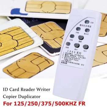 RDA ID Kortelių Kopijavimo 125/250/375/500KHz CR66 RFID Skaitytuvas Programuotojas Skaitytojui Rašytojas, popierinės kopijavimo aparatų matricos Su Šviesos Indikatorius Jautriai