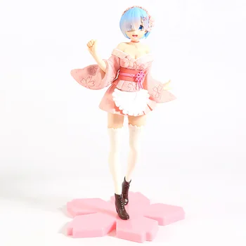 Re:ZERO Pradeda Gyvenimą Kitoje Pasaulio Rem Sakura Image / Jumper maudymosi kostiumėlį Ver. PVC Pav Kolekcines Modelis Žaislas