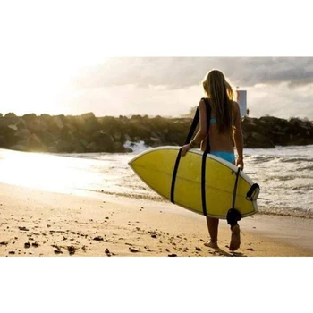 Reguliuojamas Burlenčių Peties Carry Sling Atsistoti Paddleboard Dirželis Sup Lenta Naršyti Pelekai Irklas Wakeboard Banglenčių Baidarių
