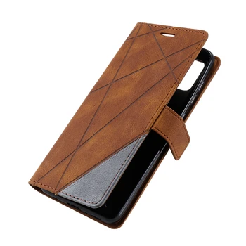 Reljefiškas, Odinis dėklas, Skirtas Samsung Galaxy Note, 20 Itin Minkštos TPU Magnetas Piniginės Flip Case For Coque 